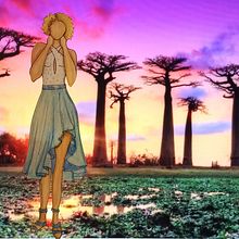 Colección Africa. Ilustração tradicional, Esboçado, Design de moda, e Desenho digital projeto de Cecilia Jesus Löwer - 02.10.2021