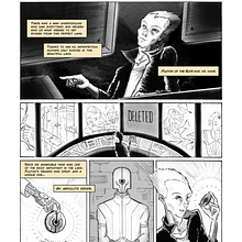Hades and Persephone (sci-fi adaptation). Un proyecto de Ilustración tradicional, Cómic, Stor, board y Narrativa de Joshua Grey - 02.10.2021