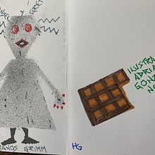 Cuento de Hansel y Gretel de los Hermanos Grimm. Ilustración Adriana González Novi. Un proyecto de Ilustración infantil de Adriana Gonzalez Novi - 04.10.2021