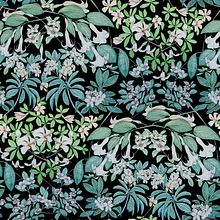 " Dama de noche" Creación de un estampado partiendo de una dibujo floral.. Un proyecto de Ilustración tradicional, Ilustración botánica, Pattern Design y Diseño de producto de Maica Gv - 04.10.2021