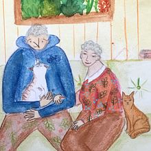 Illustration in Mischtechnik. Traditional illustration, Sketching, Watercolor Painting, Sketchbook, Gouache Painting, Creativit, and Drawing project by ennovy23 - 10.01.2021
