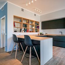 2018 - CASA DI FEDERICA E DANIELE [REALIZZAZIONE]. Un progetto di Architettura d'interni, Interior design, Interior Design, Fotografia di interni e Design e creazione di mobili di Lia Lovisolo - 04.10.2021
