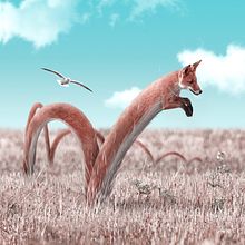 Perseverance. Traditional illustration, and Photo Retouching project by Julien Tabet - 02.02.2020