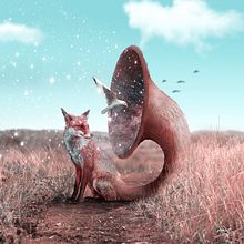 Discover Yourself. Traditional illustration, and Photo Retouching project by Julien Tabet - 01.27.2019