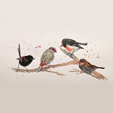 My project in Artistic Watercolor Techniques for Illustrating Birds course. Traditional illustration, Watercolor Painting, Realistic Drawing, and Naturalistic Illustration project by Rebekah McDonald - 10.05.2021