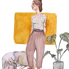 Mi Proyecto del curso: Ilustración y caracterización de personajes con acuarela. Projekt z dziedziny Trad, c, jna ilustracja, Projektowanie postaci,  Malarstwo i Malowanie akwarelą użytkownika pablogarabato - 05.10.2021
