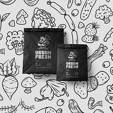 URBAN FRESH. Projekt z dziedziny Br, ing i ident, fikacja wizualna, Projektowanie graficzne, Doradztwo kreat i wne użytkownika Mr. Julls - 05.10.2021