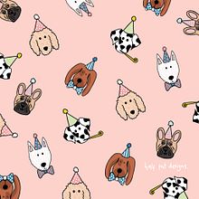 Surface Pattern Design (Dogs) . % Lois Clarke tarafından hazırlanan Desen Tasarımı, Geleneksel illüstras, on, Ve Tasarım projesi - 10.05.2021