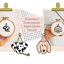 Illustration Development: Embroidered Textiles . % Lois Clarke tarafından hazırlanan Nakış, Geleneksel illüstras, on, Ve Tasarım projesi - 10.05.2021