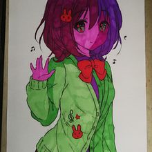 Mi Proyecto del curso: Coloreado con marcadores para dibujo manga. Traditional illustration, Comic, Color Theor, and Manga project by jorsancarute - 10.05.2021