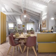 2019 - CASA DI RENATA [RENDER]. Un progetto di Interior design, Architettura d'interni, Interior Design, ArchVIZ, Modellazione 3D e Design e creazione di mobili di Lia Lovisolo - 05.10.2021