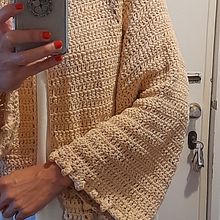 Casaco "Algodão de Inverno". Fashion Design, Fiber Arts, DIY, and Crochet project by Elsa Silva - 10.02.2021