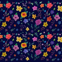 My project in Vibrant Floral Patterns with Watercolors course. Traditional illustration, Pattern Design, Watercolor Painting, and Botanical Illustration project by Gayatri Mosalikanti - 10.05.2021