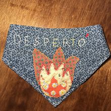 Pañoleta: "Despertó". Embroider, and Collage project by Victoria Vargas - 10.17.2019