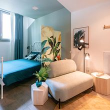 2020 - THE SUITE SPOT MILANO [REALIZZAZIONE]. Un progetto di Architettura d'interni, Interior design, Interior Design, Fotografia di interni e Design e creazione di mobili di Lia Lovisolo - 06.10.2021