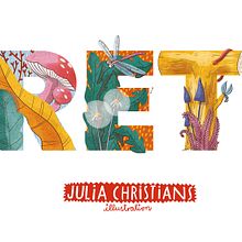 My project in Children’s Illustration: Create Decorative Letters course. Lettering, Digital Illustration, Children's Illustration, and Narrative project by Julia Christians - 10.06.2021