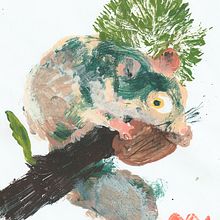 My project in Experimental Illustration with India Ink and Acrylics course. Fine Arts, and Traditional illustration project by Monica Parussolo - 10.06.2021