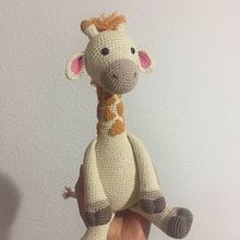 Amigurumi Girafa. Crochet project by Polina Chekán - 10.06.2021