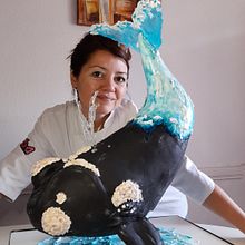 Mi Proyecto del curso: "Ella es el mar, el mar en ella" . Projekt z dziedziny Design i DIY użytkownika Natalia gilabert - 03.10.2021