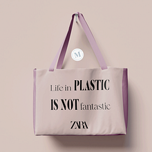 Diseño de shopper bags Zara. Design, Packaging, and Product Design project by María Fontes Ibáñez - 05.04.2021