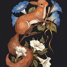 My project in Natural Illustration with Digital Painting course. Projekt z dziedziny Trad, c, jna ilustracja,  R, sunek, Ilustracja c, frowa, R, sunek realist, czn, Malarstwo c, frowe, Ilustracja naturalist i czna użytkownika Jessica Roux - 06.10.2021