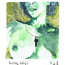 fruiting body i. Traditional illustration, Watercolor Painting, Painting, Figure Drawing, and Portrait Drawing project by Rune Davino-Collins - 10.06.2021