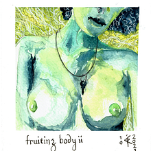 fruiting body ii. Painting, Watercolor Painting, Figure Drawing, and Portrait Drawing project by Rune Davino-Collins - 10.07.2021
