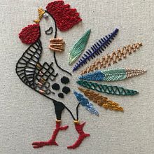 My project in Embroidery Techniques: Illustrating with Needle and Thread course. Un projet de Broderie de jesseyeve - 07.10.2021