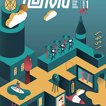 Revista Nervio «Queremos que pierdas el norte, para que encuentres nuestro sur». Un proyecto de Diseño editorial, Diseño gráfico, Diseño de la información y Diseño digital de Revista Nervio - 01.02.2021