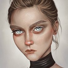 Model. Un proyecto de Ilustración tradicional, Diseño de personajes, Bellas Artes y Creatividad de Ana Sentieri - 06.10.2021