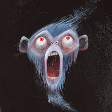 Los Monos Fantasma. Traditional illustration, Character Design, Vector Illustration, Creativit, Digital Illustration, and Children's Illustration project by Luis San Vicente - 10.08.2021