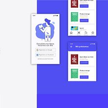Aplicación móvil: Bib. Un proyecto de UX / UI, Diseño mobile, Diseño digital y Diseño de apps de Jesús Acosta - 18.05.2020