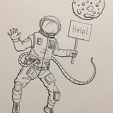 31 Days 31 Drawings jour 7. Ink Illustration, and Drawing project by Claudia Michaud - 10.07.2021