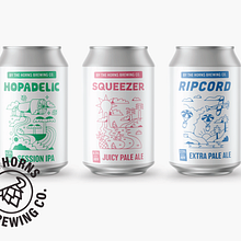 By The Horns Brewing Co logo and brand identity . Traditional illustration, Br, ing, Identit, and Logo Design project by Aron Leah - 10.08.2021