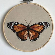 My project in Realistic Embroidery Techniques course Ein Projekt aus dem Bereich Stickerei und Traditionelle Illustration von m_habasinska - 08.10.2021