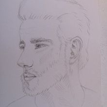 Mon projet du cours : Carnet de portraits : explorez le visage humain Ein Projekt aus dem Bereich Skizzenentwurf, Zeichnung, Porträtzeichnung, Artistische Zeichnung und Sketchbook von gigilarose - 08.10.2021