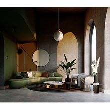 Mi Proyecto del curso: Fotorrealismo de espacios interiores con Lumion desde cero. Architecture, 3D Modeling, Digital Architecture, 3D Design, ArchVIZ, Interior Architecture & Interior Design project by Ian Steyer - 10.08.2021