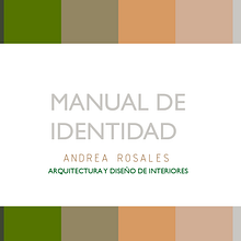 Mi Proyecto del curso: Desarrollo de un manual de identidad corporativa. Un proyecto de Diseño, Br, ing e Identidad, Gestión del diseño, Marketing, Arquitectura interior, Diseño de interiores y Arquitectura de Andrea Rosales - 14.09.2021