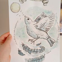 Il mio progetto del corso: Illustrazione artistica: disegna il tuo immaginario. Traditional illustration, Painting, Creativit, Pencil Drawing, and Drawing project by Giusy Campo - 10.09.2021