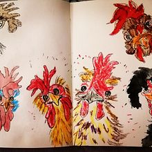 Roxy's creativity project. Un proyecto de Diseño, Ilustración tradicional, Bellas Artes, Pintura, Creatividad, Creatividad con niños y Sketchbook de Manolache Roxana Catalina - 07.10.2021