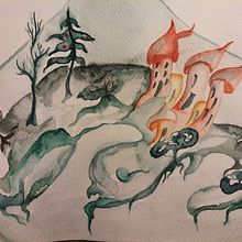 31 Days -day 6. Traditional illustration project by lyannecoral15 - 10.10.2021