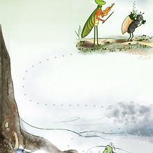 Mon projet du cours : Illustration pour enfants à l’aquarelle. Un proyecto de Ilustración tradicional, Bellas Artes, Pintura, Dibujo, Pintura a la acuarela e Ilustración infantil de Annie Poitras - 13.10.2021
