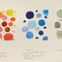 Mi Proyecto del curso: Creación de paletas de color con acuarela. Traditional illustration, Fine Arts, Painting, Watercolor Painting, and Color Theor project by Gabilú Fonseca - 10.10.2021