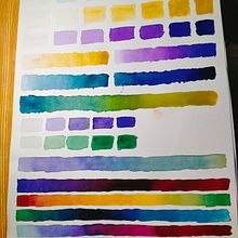 My project in Modern Watercolor Techniques course. Un proyecto de Ilustración tradicional, Bellas Artes, Pintura y Pintura a la acuarela de Eza Wong - 10.10.2021