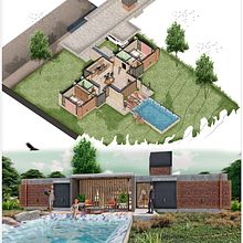 Mi Proyecto del curso: Ilustración digital de proyectos arquitectónicos. Architecture, L, scape Architecture, Digital Illustration, Digital Architecture, and Architectural Illustration project by Harold Walter Landeo Huamán - 10.09.2021