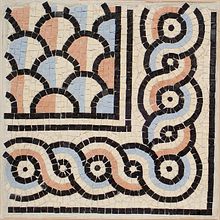 extract of mosaic floor. Design project by ndessipris - 10.10.2021