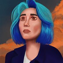 My project in Digital Fantasy Portraits with Photoshop course Ein Projekt aus dem Bereich Traditionelle Illustration, Zeichnung, Digitale Illustration, Porträtzeichnung, Digitale Zeichnung und Digitale Malerei von Andrea Rebelo - 08.10.2021
