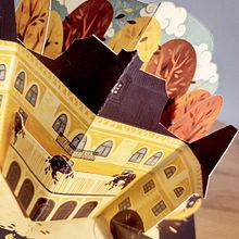 My project in Pop-Up Book Creation course. Un proyecto de Artesanía, Diseño editorial, Papercraft, Encuadernación y Creatividad con niños de Ludka Zoldakova - 31.08.2021