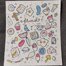 Il mio progetto del corso: Doodling creativo e hand lettering per principianti. Drawing, H, and Lettering project by aguzzi.alessandra - 10.10.2021