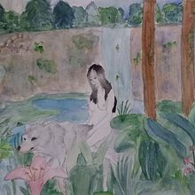 Naturaleza Femenina. . Ilustrasi tradisional, Seni Rupa, Lukisan, Menggambar, Lukisan Cat Air, Ilustrasi Botani, Ilustrasi Tinta & Ilustrasi Naturalistik proyek oleh Lya Bencosme - 10.10.2021